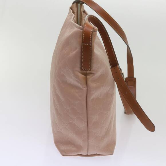 GUCCI GG Canvas Shoulder Bag Pink - Picture 5 of 16